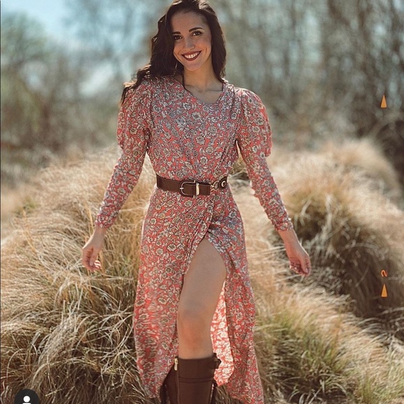 Zara print dress bloggers favorite - Picture 6 of 16